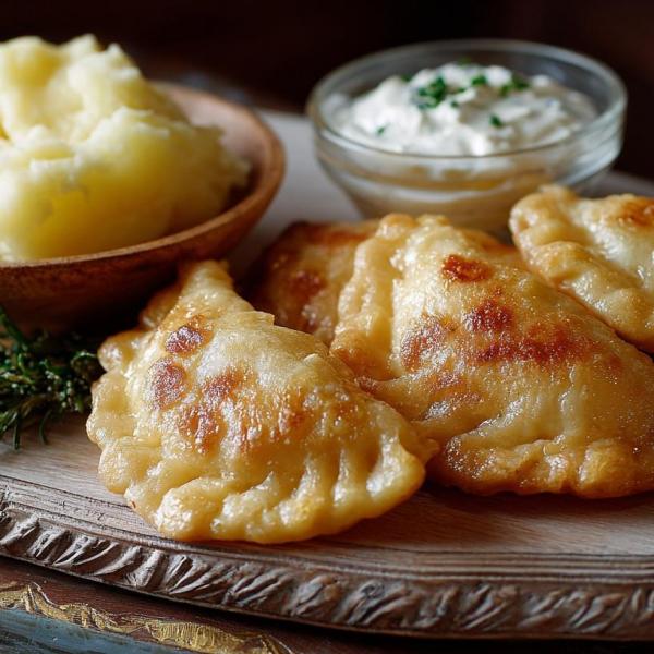 Вареники с картофелем